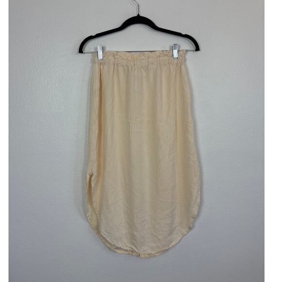 Jackson Rowe Button Front Elastic Waist Skirt XS - Picture 2 of 3